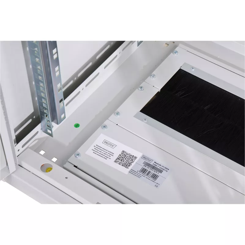 DIGITUS Professional Unique DN-19 22U-6/6-1 - Tīkla skapis - gaiši pelēks, RAL 7035 - 22U - 48,3 cm (19 inch)