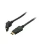 shiverpeaks BASIC-S 1m HDMI kabelis, vīriešu-vīriešu, taisns, rotējošs (BS77470-7)