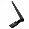 USB Wi‑Fi Adapter LANBERG NC-0300-WIE, USB 2.0, Divas ārējās antenas 5 dBi, WLAN 300 Mbps, Ethernet/WLAN, Melns