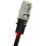 Tīkla kabelis PatchSee PK-F-4 RJ-45 Cat5e 1,2 m Melns