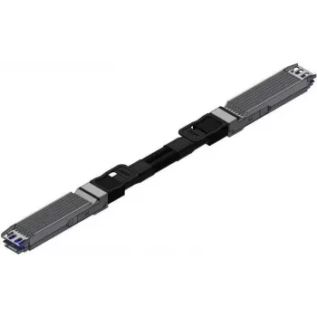 Nvidia MCP4Y10-N00A InfiniBand optiskā šķiedras kabelis 0.5 m OSFP Melns