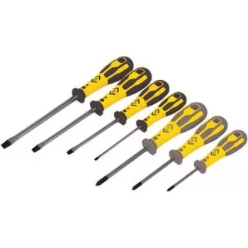 Screwdriver komplekts c.k tools T49162D — 7 gab., jaukti skrūvgrieži
