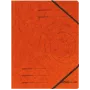 Parastā mapīte Herlitz 972463 Kartons Oranža A4
