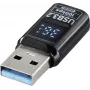 Renkforce USB-C adapteris [1x USB-A spraudnis - 1x ligzda] USB 3.2 ar digitālo displeju, tips A (RF-6826678)