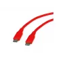 ROLINE USB 2.0 kabelis C-C ST/ST Silikons 60W 1m Sarkans - Kabelis - Digitāls/Dati (11.02.9121)