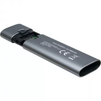 Ārējais M.2 SSD korpuss Inter-Tech GD-MS013 Zils USB 3.2 Gen2 10 Gbit/s
