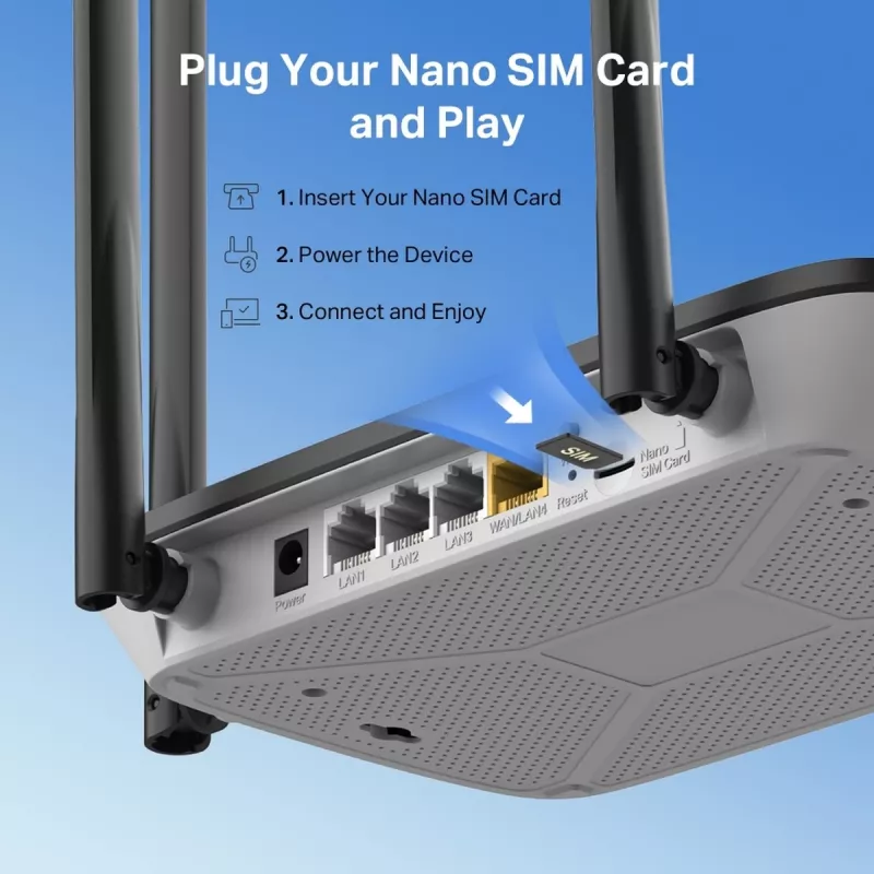 Mercusys MB115-4G 4G maršrutētājs