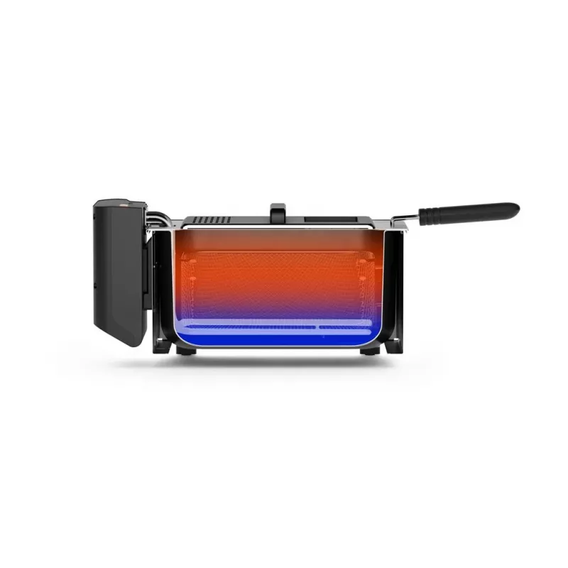 Tristar Frītieris FR-9338 | 2000 W | 3 L | Nerūsējošais tērauds/Melns