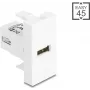 USB 2.0 Type-A uz Type-A kabeļa adapteris, DELOCK 90908, ekranēts