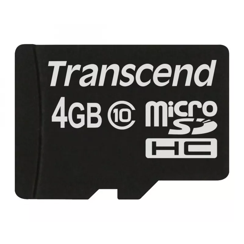 Transcend 4GB MicroSDHC Class 10 TS4GUSDC10 atmiņas karte