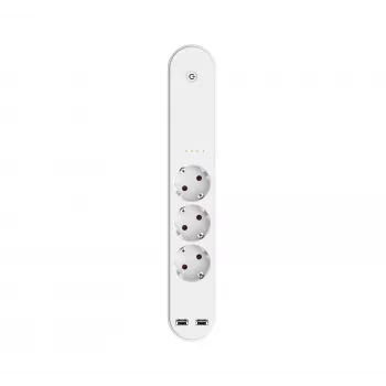 Viedā pagarinātājspraudnis Denver SHP-310U 3 AC kontaktligzdas F tips 3680 W