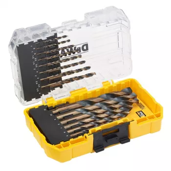 DeWalt DT70729-QZ 23 gabalu melno un zelta metāla urbjkomplekts