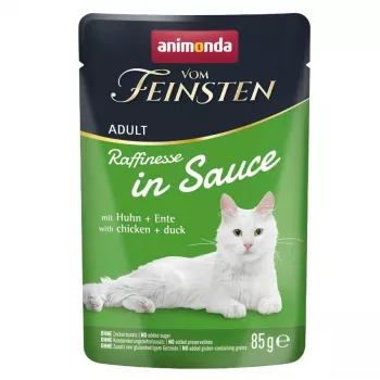 ANIMONDA VF Raffinesse mērcē ar vistu un pīli 85g