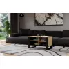Kafijas galdiņš MODERN 4P Dąb Artisan Czerń