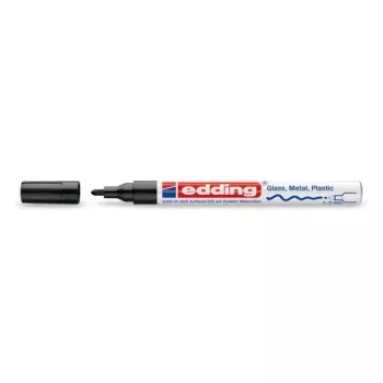 Marķieris Edding 751 Melns