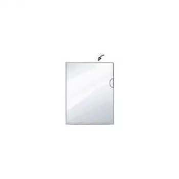 Rexel Top Quality L veida kabatiņa 21780090, A4, PVC, 0,135 mm cietā plēve, atvērta no augšas un sāniem, ar īkšķa izgriezumu, kristāldzidra
