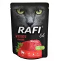 Slapjā barība kaķiem Dolina Noteci Rafi Cat Beef 300 g paciņa — pieaugušiem kaķiem, liellopu gaļa