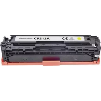 Renkforce Tonera kasetne, kas aizstāj HP 131A CF212A, saderīga, dzeltena, RF-HPCF212A (RF-6721372)