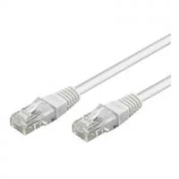 Wentronic Goobay CAT 6 Patch Kabelis, U/UTP, Balts, 10 m - CCA Vara Maisījums (68634)
