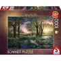 Puzle Schmidt Spiele Terry Redlin 'Morning Magic at the Pond' — 1000 gabali