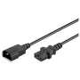 Mikroconnect PE040670 pagarinātājvads 7m 1 AC kontaktligzda Melns