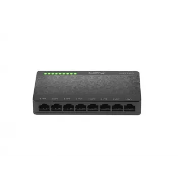 Lanberg DSP1-0108 8-Portu 100 MB/s Tīkla Slēdzis