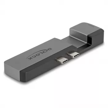 Docking stacija DeLOCK 87757 Thunderbolt 4 5K 100W PD 10Gbps LAN Audio
