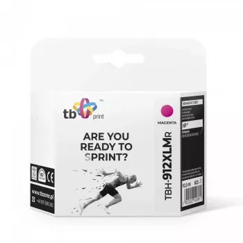 Tintes kasetne TB Kompat. S HP OfficeJet Pro 8025 912XL, MA Reman.