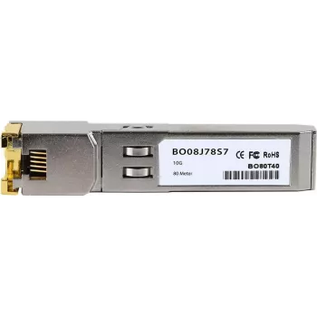 SFP+ vara raiduztvērējs CBO SFP-10G-RJ45-80M 10 Gbps, RJ45 10GBASE-T, līdz 80 m pa Cat6a/Cat7