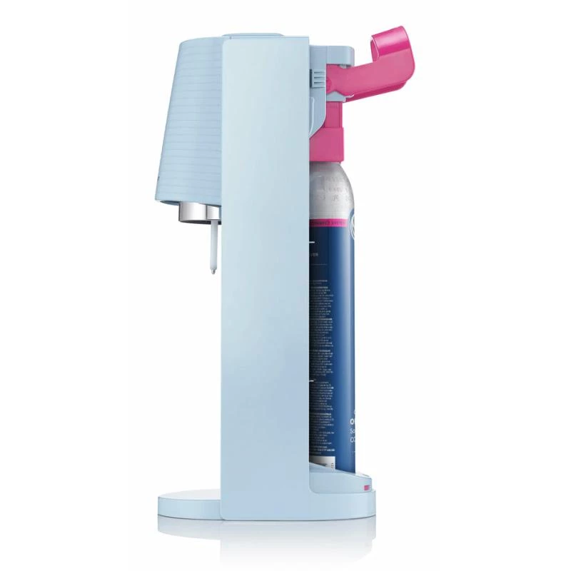 SodaStream gāzētājs Terra gaiši zils QC ar CO2 un 1L PET pudeli
