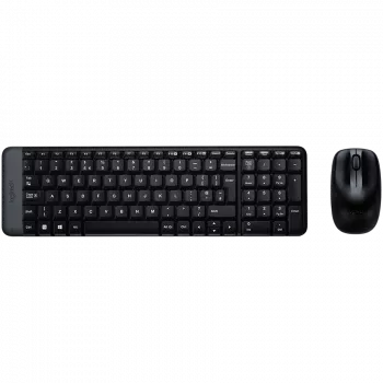 Logitech Wireless Desktop MK220 RU — bezvadu tastatūras un peles komplekts