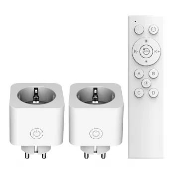 Viedās mājas kontaktligzdu komplekts Wi‑Fi TRUST 71399 — 2,4 GHz, balts, 0,25 kg