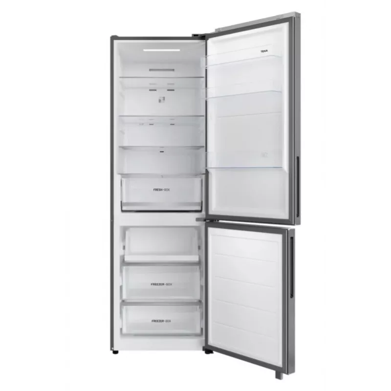 Brīvi stāvošs ledusskapis-saldētava TEKA RBF 54650 SS XL, nerūsējošais tērauds, 401 L, apakšējā saldētava, No Frost, skārienvadība