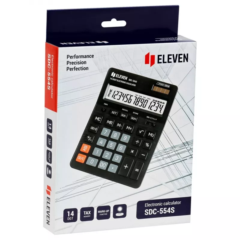 ELEVEN SDC-554S biroja kalkulators