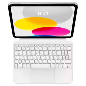Apple Magic Keyboard Folio MQDP3RS/A QWERTY Krievu Bezvadu Skārienpaliktnis