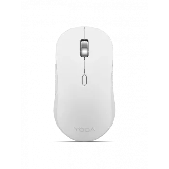 Pele Lenovo Yoga ambidextrous Bluetooth optiskā 4000 DPI balta, 8 pogas, ritenītis