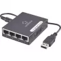 Tīkla slēdzis Renkforce 1423415 — 4 porti 1 Gbit/s ar USB barošanu