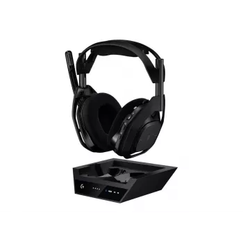 Logitech G Astro A50 X - Bezvadu austiņas - apkārtausu - Bluetooth / LIGHTSPEED - Melna