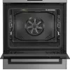 Brīvi stāvoša gāzes-elektriskā plīts BEKO FBM62330GXTN 60 cm, 4 gāzes degļu virsma, 72 L elektriskā cepeškrāsns, energoklase A