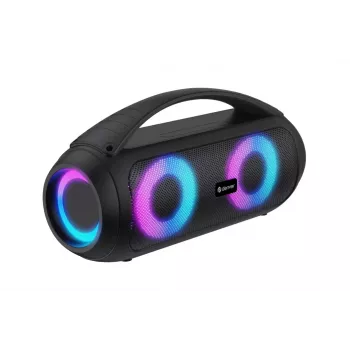 Pārnēsājamā Bluetooth skaļruņu sistēma Denver BTG-616 ar rokturi un LED apgaismojumu