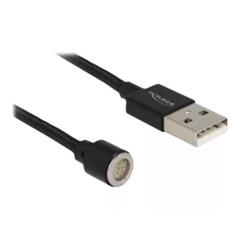 USB kabelis DeLOCK 85724 USB 2.0 1,1 m Melns