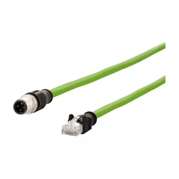 METZ CONNECT 142M4D15010 Tīkla kabelis Zaļš 1 m Cat5e S/UTP (STP) (142M4D15010)
