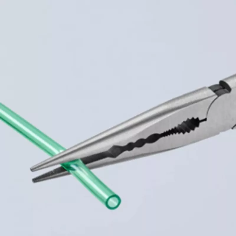 KNIPEX 28 71 280 Garās adatknaibles ar šķērsprofiliem