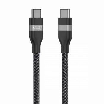 USB-C uz USB-C kabelis Anker A82E2 — 0,9 m, melns