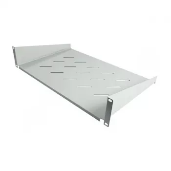 Rack plaukts ALLNET ALL-S0002010, 1U, 19 collu (48,3 cm), Platums 400 mm, Dziļums 483 mm, Pelēks