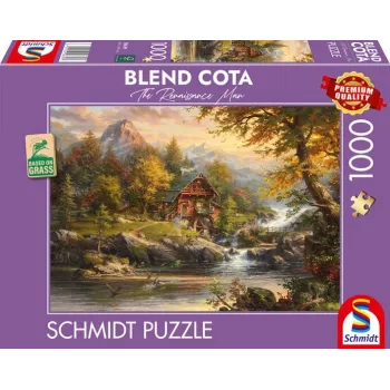 Puzle Blend Cota: Sommerhaus, 1000 gab.