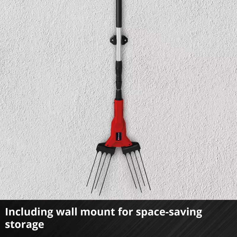Einhell GE-FS 18/53 Li-Solo bezvadu olīvu/augļu koku kratītājs, melns/sarkans, 530mm, 182cm