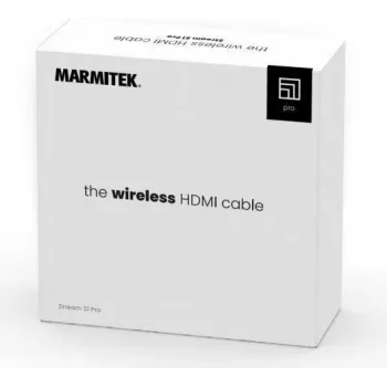 Bezvadu HDMI kabelis Marmitek Stream S1 Pro 4K 60Hz - bezvadu HDMI pagarinātājs, līdz 30 m attālumam