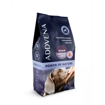 ADDVENA Power of Nature Senior Medium/Large Lamb - sausā barība suņiem - 10kg