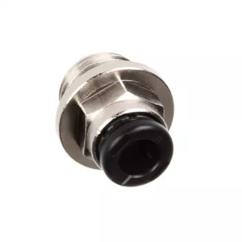 aqua computer Taisnais savienotājs G1/4 collas AG uz 6mm ID - Sudrabs